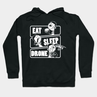 Eat Sleep Drone Repeat - Gift for drone pilot graphic Hoodie